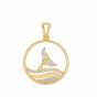 In Joy Fish Diamond Pendant