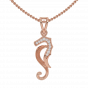  S Horse Diamond Pendant