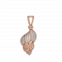  Sound Of Conch  Diamond Pendant