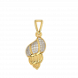  Sound Of Conch  Diamond Pendant