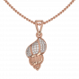  Sound Of Conch  Diamond Pendant