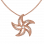 Make Wish Starfish Diamond Pendant