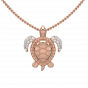 Totally Turtle Diamond Pendant