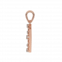 Scorpio Zodiac Sun Sign Diamond Pendant