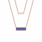 Horizontal stackable pendent