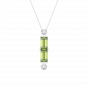 Peridot bugette pendent