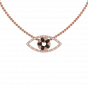  Evil Eye Diamond Mangalsutra Pendant