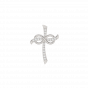 The Diamond Infinity Cross Pendant