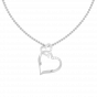  Forever in Love Diamond Heart Pendant 