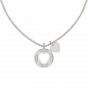 Forever Together Diamond Heart Charm Pendant