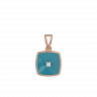  Diamond Enamel Pendant