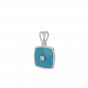  Diamond Enamel Pendant