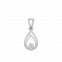 Pear Diamond Drop Pendant