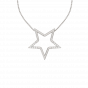 Star Shaped Diamond Pendant