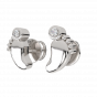  Baby Feet Diamond Kids Studs