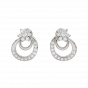 Floral Suave Diamond Studs