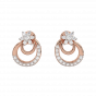 Floral Suave Diamond Studs