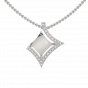 The In Complete Gold Diamond Pendant