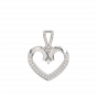 Heartly  Diamond Pendant