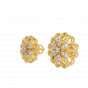 Floral Diamond Studs