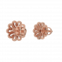 Classic Floral  Diamond Studs