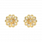 Classic Floral  Diamond Studs