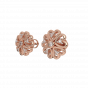 Classic Floral  Diamond Studs