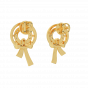  Knotted Diamond Studs