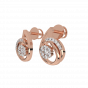 Gold Dazzle Drops Diamond Studs