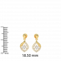 Floral Sway Diamond Earrings