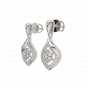 Floral Sway Diamond Earrings