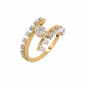 Twirl Diamond  Ring