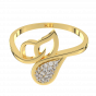 Twine Sparkle  Diamond Ring