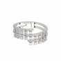 Triple Band Diamond Ring