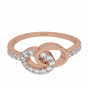 Oval Loops Diamond Ring