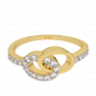 Oval Loops Diamond Ring