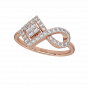 Refined Infinity Diamond Ring