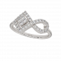 Refined Infinity Diamond Ring