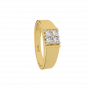 Fashion Four  Diamond Men's Ring