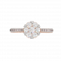  Floral Touch  Diamond Ring