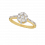  Floral Touch  Diamond Ring