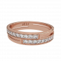 Love Ripples Half Eternity Diamond Ring