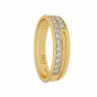 Love Ripples Half Eternity Diamond Ring