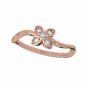  Ethereal Flower Diamond Ring