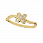  Ethereal Flower Diamond Ring