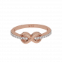 Beyond Infinity Half Eternity Diamond Ring