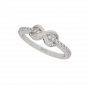 Beyond Infinity Half Eternity Diamond Ring