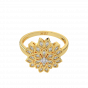 Floral Designer Diamond Ring