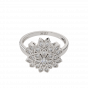 Floral Designer Diamond Ring