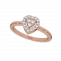 Heart Vibes Diamond Ring